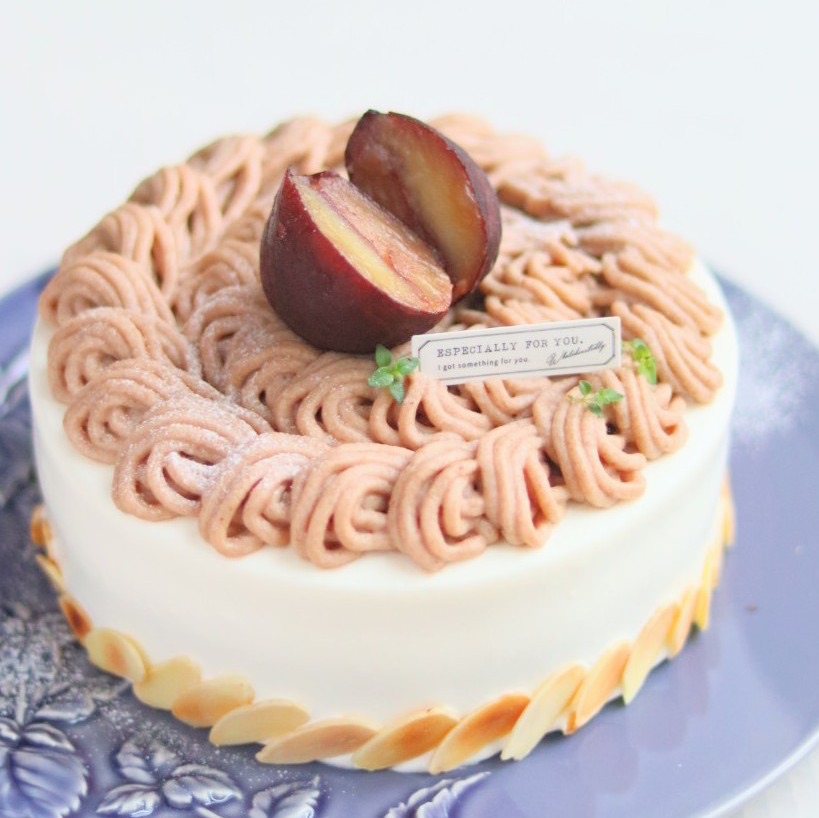 モンブランショートケーキ